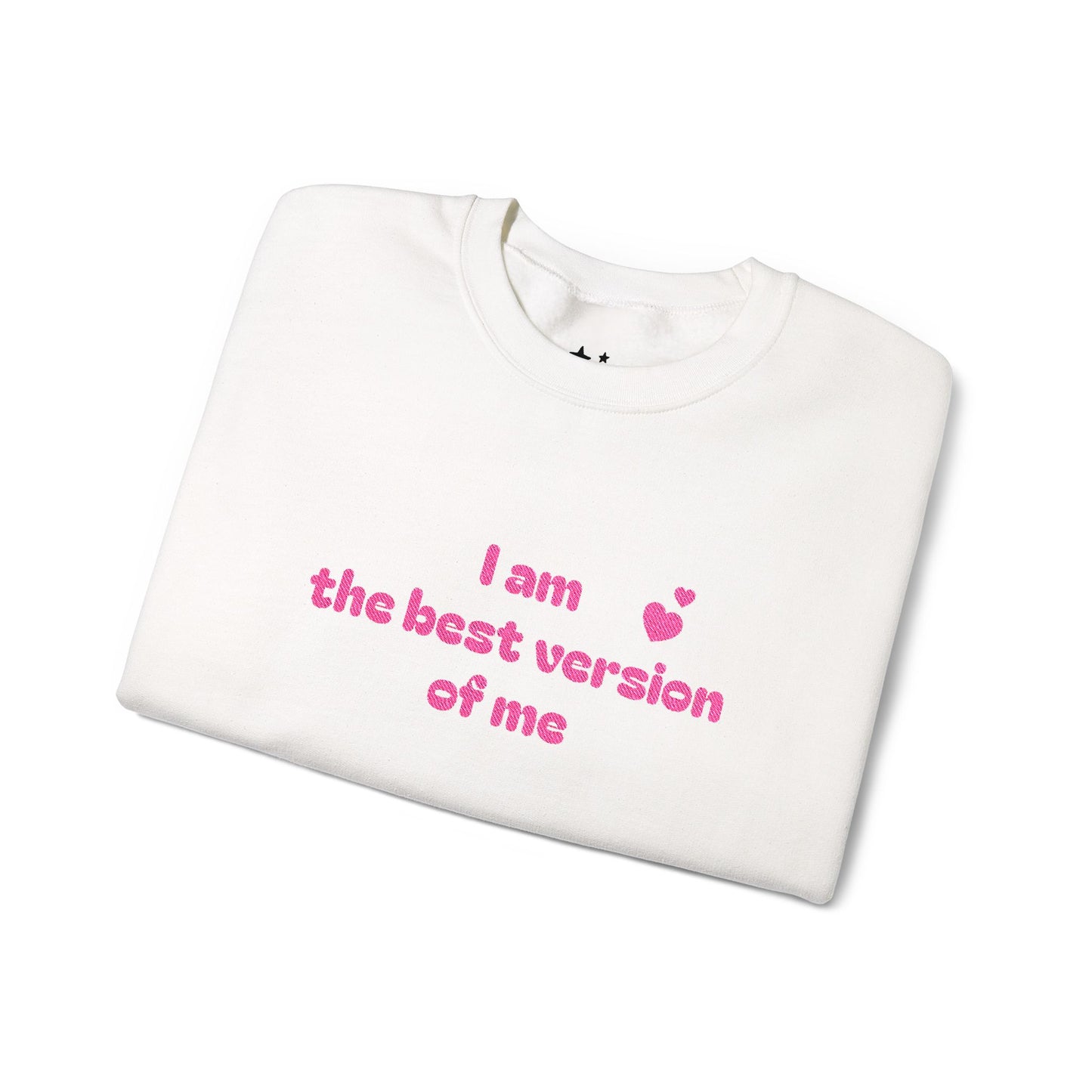 "I am the best version of me" crewneck Sweatshirt