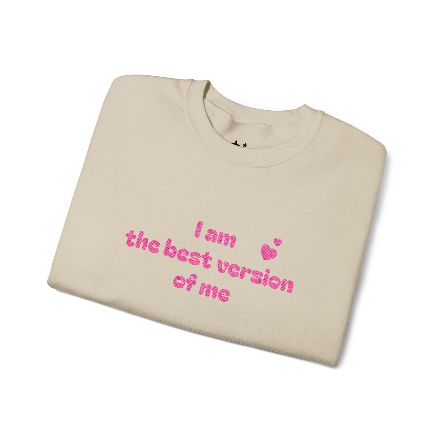 "I am the best version of me" crewneck Sweatshirt