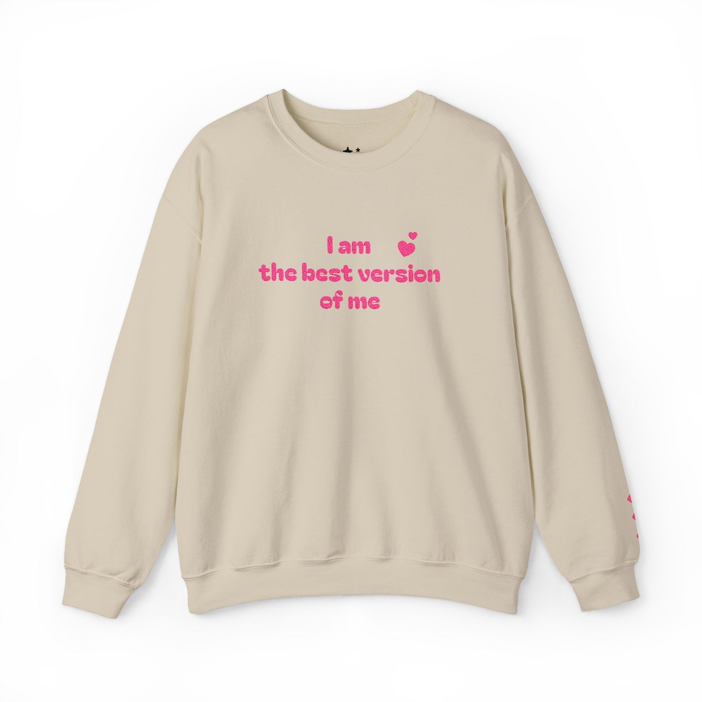 "I am the best version of me" crewneck Sweatshirt