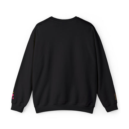 Soft but Powerful Crewneck Sweatshirt — "Breathe darling" Sleeve