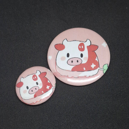 Little pig with cow blanket