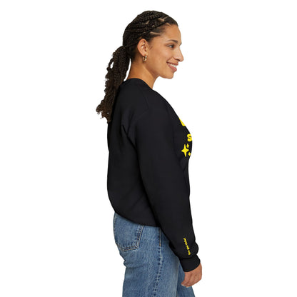 Let your sparkle shine crewneck Sweatshirt — "You got this!" Sleeve