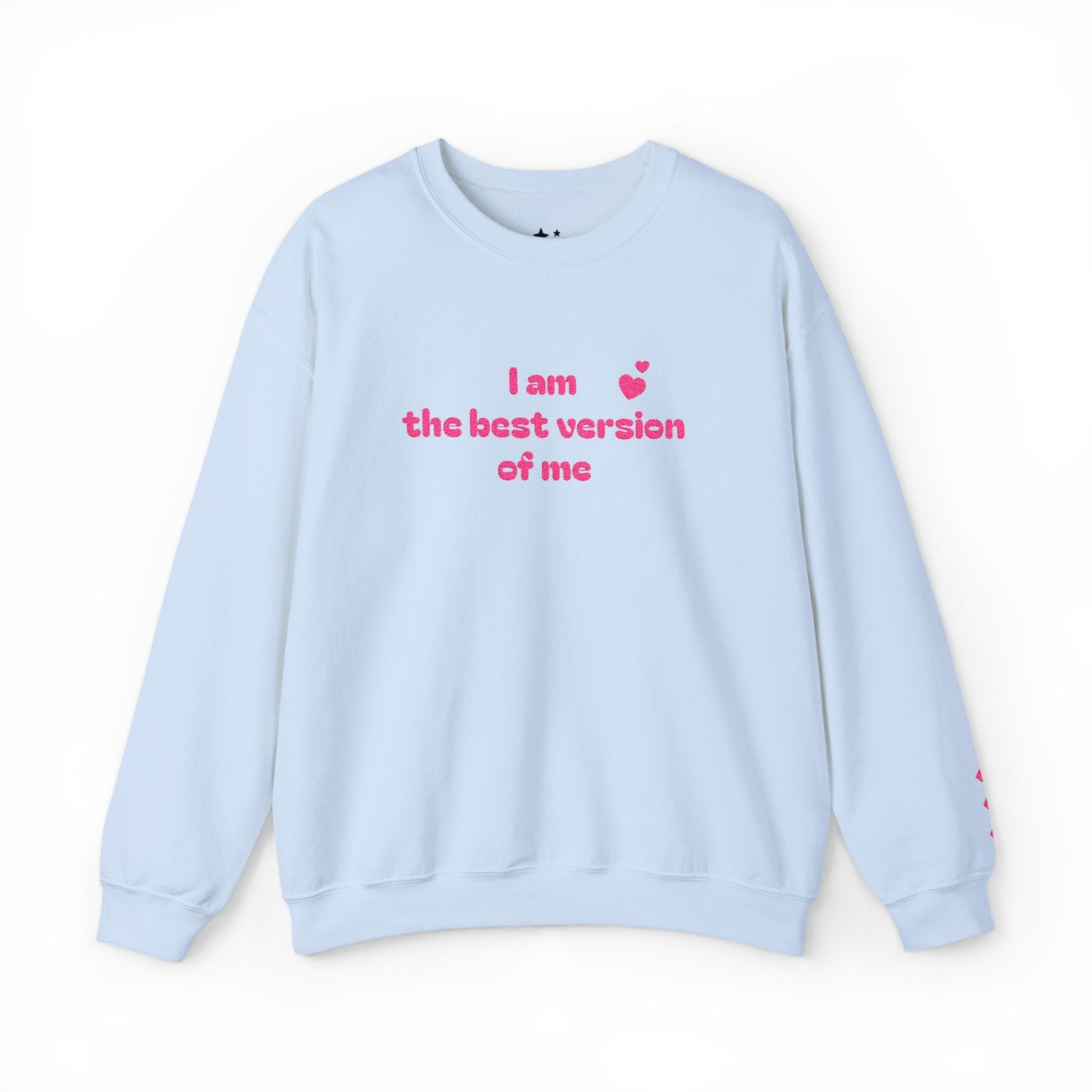 "I am the best version of me" crewneck Sweatshirt