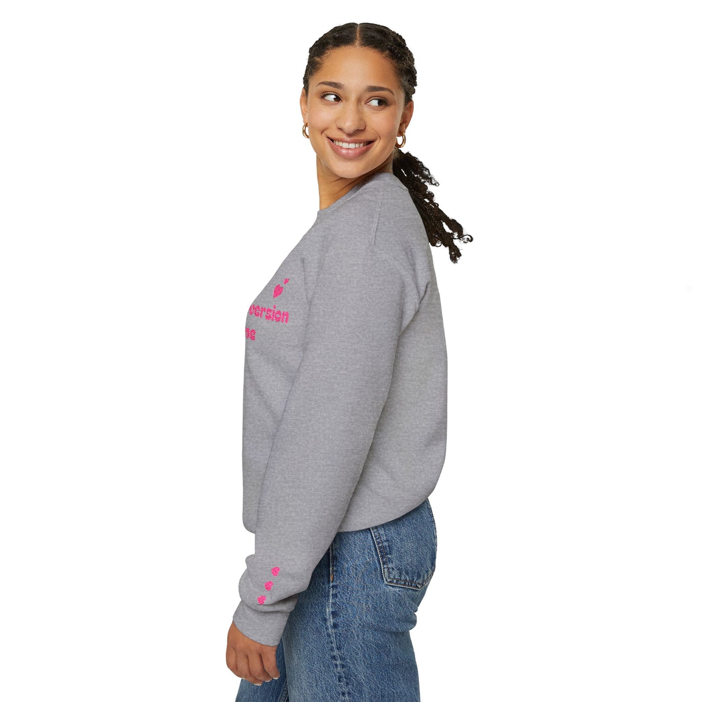 "I am the best version of me" crewneck Sweatshirt