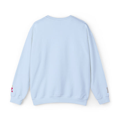 Soft but Powerful Crewneck Sweatshirt — "Breathe darling" Sleeve