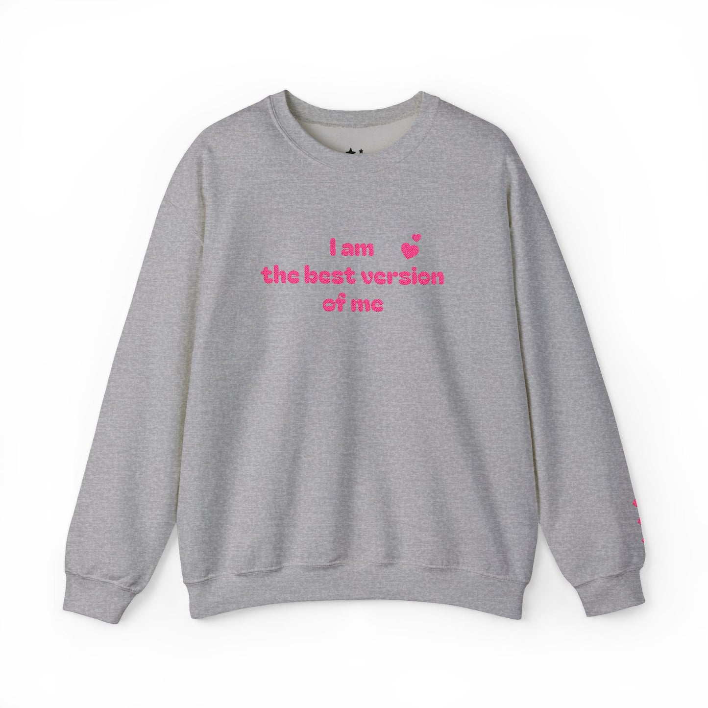 "I am the best version of me" crewneck Sweatshirt