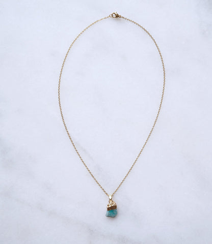 Amazonite Necklace for Happiness & Harmony
