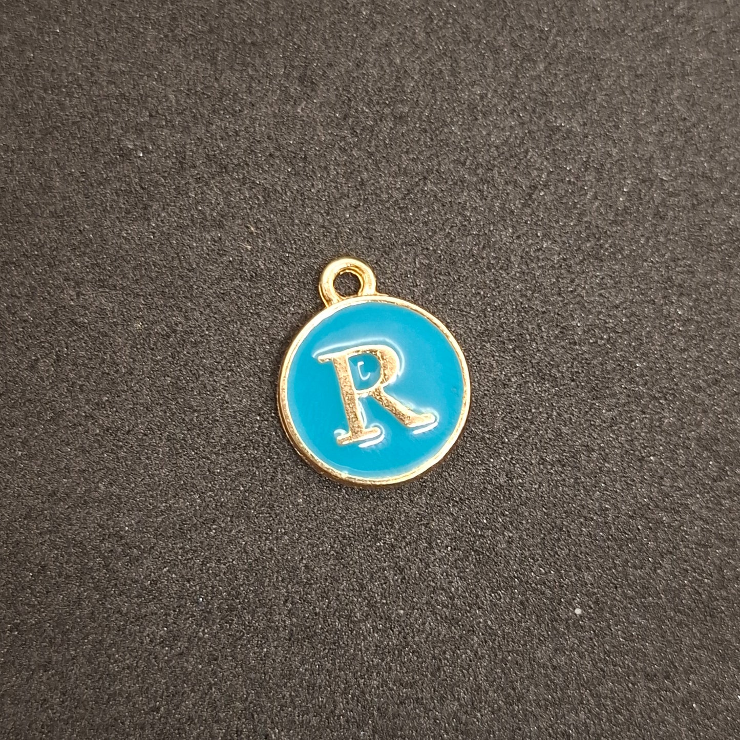 Coloured letter charms