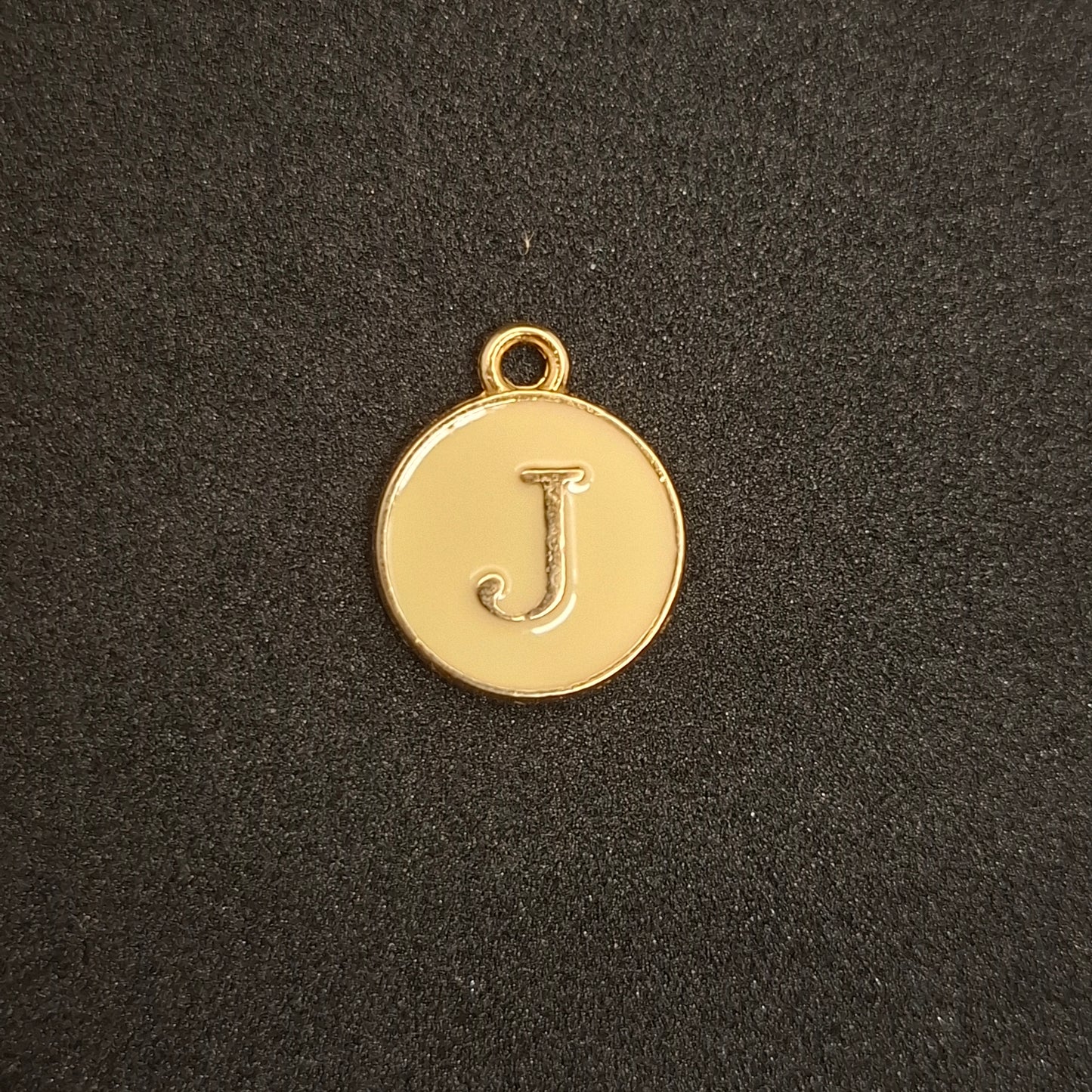 Coloured letter charms